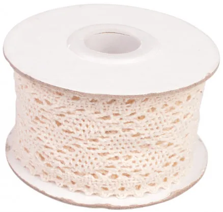 Infinity Hearts Blonde/Blondebånd Beige 42mm 2,5m